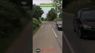 UK 🇬🇧 Driving Through Abandoned RAF Bentwaters to Woodbridge Road Trip #shorts #youtubeshorts