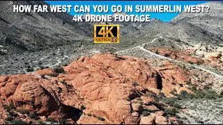 How Far West Can You Go in Summerlin West? 4K Drone Footage
