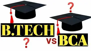 BCA vs B.Tech | Which one is the best in scope,fees,job and salary? | தமிழில்.