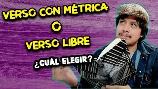 VERSO LIBRE o verso con M&Eacute;TRICA | &iquest;Cu&aacute;l escribir?