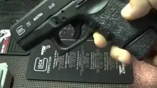 Review of the rubber Talon grips for a Glock 26