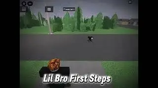 Lil Bro First Steps#carcrash#carcrashstudio#bacon#roblox 