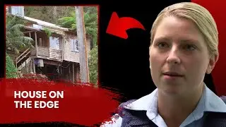 House Demolition on Cliff Edge Goes Catastrophic | Beach Cops