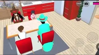 Sakura cartoon school simulator game helicopter drive 😎