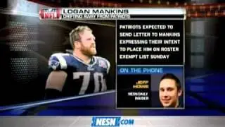 No Solution to Logan Mankins Contract Dispute in Near Future