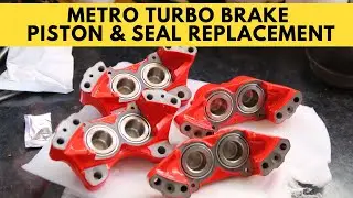 Metro Turbo Brake Caliper Piston & Seal Replacement