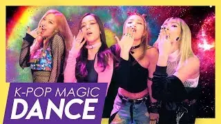 BLACKPINK x BTS - BOOMBAYAH x DNA // K-pop Magic Dance