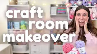 I Transformed My Craft Room for 2026 ✨ (Before & After)