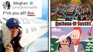 Meghan Markle FLEES to Dubai After South Park HUMILIATION and Royal Title STRIP!?