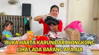 UNBOXING HADIAH DARI HONGKONG, DAPAT BANYAK BARANG YANG BERGUNA. SENANG SEKALI