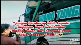 Kata kata kru bus STJ Vexia 30 detik