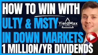 How To Survive Down Markets In MSTY & ULTY (Yieldmax Dividend Investing) #Income #Retire #FIRE