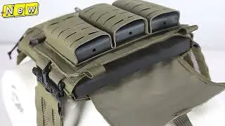 Quick release buckle tactical vest plate carrier