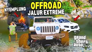 Offroad Jalur Extreme Ke Gunung Tertinggi di Kota Baru - GTA 5 MOD