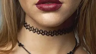 DIY 90's tattoo choker!!