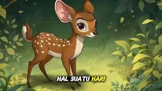 Si kancil dan sungai yang berbisik dimalam hari.