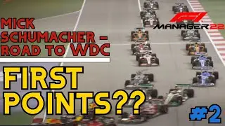 EP 2 - Race in Bahrain - Mick Schumacher: Road to WDC - F1 Manager 22