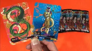 SHENRON DIAMANTE e GOLDEN FREEZER!! Apertura DRAGONBALL COLLECTION Lamincard