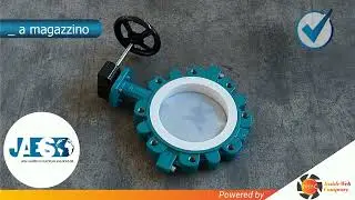 INTERAPP B3.0200.22.2BE.4GT (INSTOCK) BUTTERFLY VALVE - VALVOLA A FARFALLA - VALVULA DE MARIPOSA