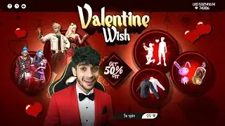 VALENTINE WISH 🥀 Free Fire Max