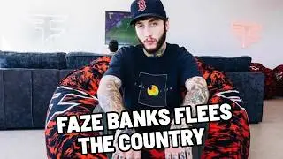 FaZe Banks JUST LEFT THE COUNTRY - The ENTIRE Internet is ROASTING HIM - Charlie D'AMelio Drama