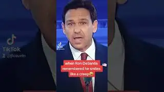 #RonDeSantis remembers he can't smile #GOPDebate
