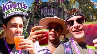 Knotts Berry Farm Boysenberry Festival 2022! | New Food, Drinks, and More!