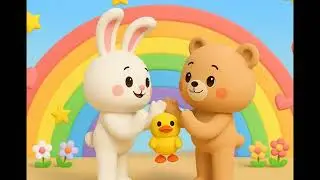Sharing Is Caring 🤝 | Kids Cartoon Song | Learn Sharing & Kindness | Nursery Rhymes