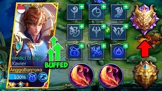 NEW BUFFED XAVIER HACK DAMAGE BUILD 2022 | INTENSE MATCH🔥 | BUILD TOP 1 GLOBAL XAVIER - MLBB