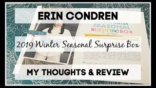 Erin Condren 2019 Winter Seasonal Surprise Box | My Thoughts & Review!