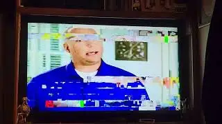 What channel interference looks like on digital TV