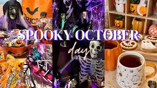 SPOOKY OCTOBER DAY 🎃👻 Halloween Home Decor | Halloween Cookies | Trick or Treat Candy Bags