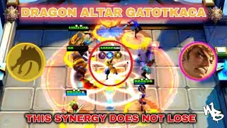DRAGON ALTAR GATOT META STRATEGY - MAGIC CHESS BEST SYNERGY - Mobile Legends Bang Bang
