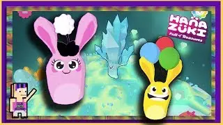 BALLOON HEAD!!! HanaZuki App Gameplay | Scan Codes | Bin's Game Center
