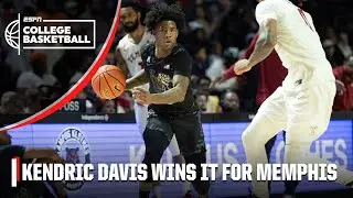 Memphis wins at the buzzer on an off-balance jumper | ESPN College Basketball