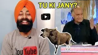 Indian Reaction on Tu Ke Jane Bholie Majhe Anarkali diyan Shanan | Anwar Masood Funny Poetry