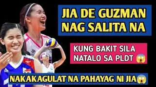 JIA DE GUZMAN NAG SALITA NA KONG BAKIT SILA NATALO VS PLDT SA GAME AFC 2026