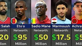 Richest African Footballers And Their Net Worth 2025