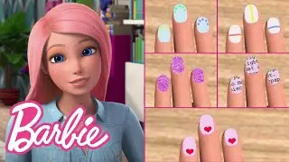 Tuto de Nail Art (5 idées simples !) | Vlogs de Barbie | @BarbieFrançais