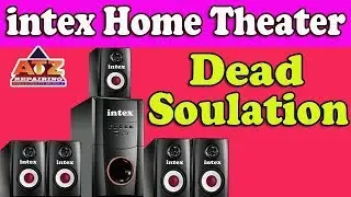 How to Repair Dead Intex Subwoofer 5.1! home theatre ko kaise repair kare