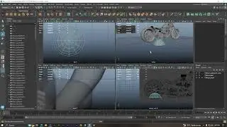 Bike Modeling Basic to Advance | (PART 32 Small Parts) | Autodesk Maya