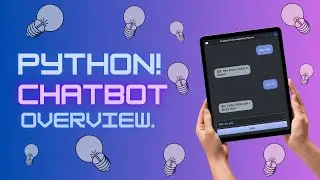 Building a GUI Chat-Bot using PyQt5 in Python.