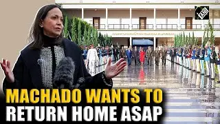 “Want to return home asap…” Venezuela Opposition leader Maria Corina Machado tells Marco Rubio