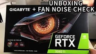 Gigabyte GeForce RTX 3060 Ti Gaming OC Pro 8G Unboxing