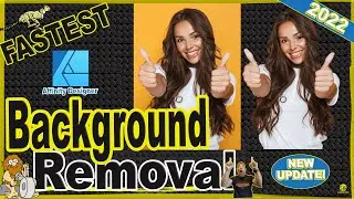 Easiest Affinity Designer Background Removal 2022