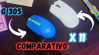 mouse logitech G 305 azul