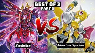 SBYGO Best of 3 Play Test: Kashtira vs Adventure Synchron Part 2! August 2023