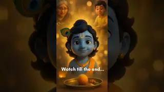 Heartwarming Tale of Krishna&rsquo;s Divine Blessing | Animated Story of Love & Faith
