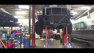 Not A Cummins Swap - DT466 in a SUPER DUTY - Progress video #3