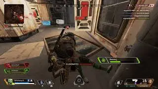 Caustic Skultown Squad Wipe #ApexLegends